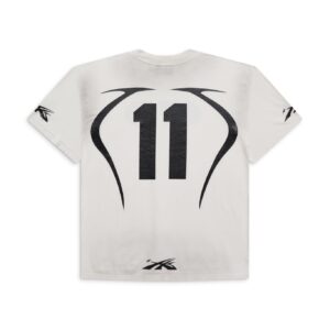 WHITE WARM UP T-SHIRT