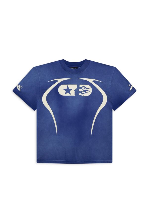 BLUE WARM UP T-SHIRT