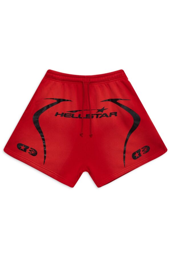 RED WARM UP SHORTS
