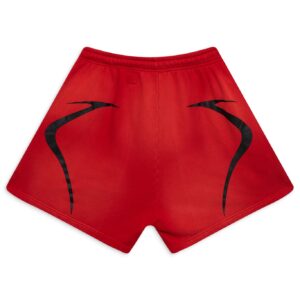 RED WARM UP SHORTS