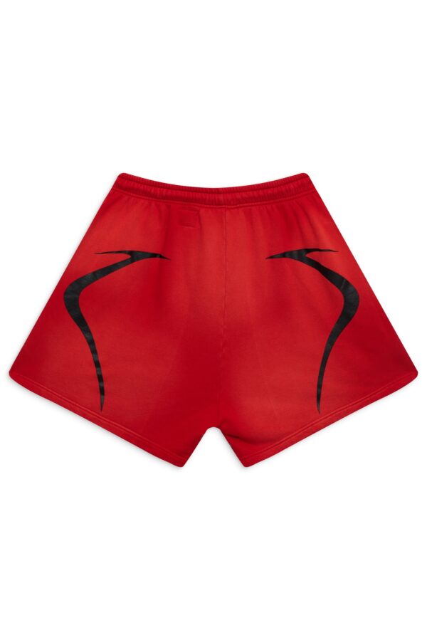 RED WARM UP SHORTS