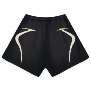 BLACK WARM UP SHORTS
