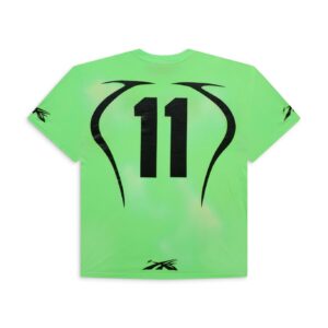 GREEN WARM UP T-SHIRT