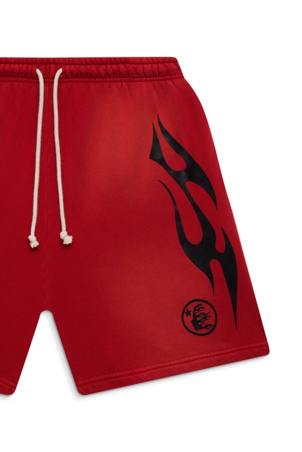 Red Flame Shorts