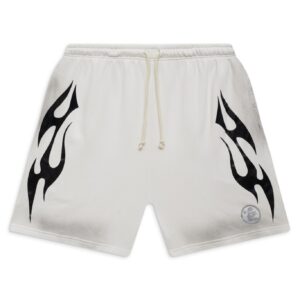 White Flame Shorts