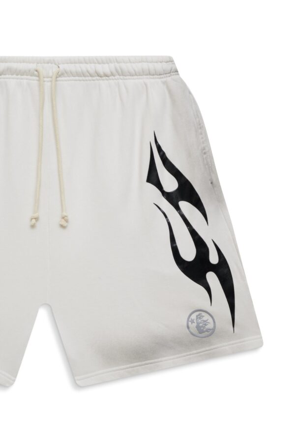 White Flame Shorts