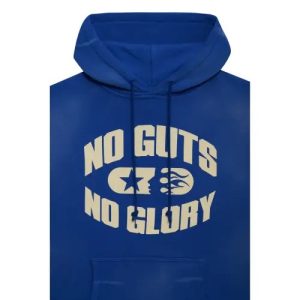 Blue/Yellow Hellstar No Guts No Glory Hoodie