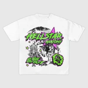 Hellstar Anatomy T-Shirt White