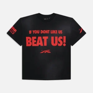 Hellstar Beat Us! T-Shirt Red/Black