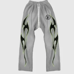 Hellstar Studios Flame Grey Sweatpants