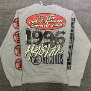 Hellstar Studios Records Grey Sweater