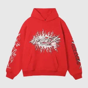 Hellstar Studios Records Hoodie Red