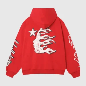 Hellstar Studios Records Hoodie Red