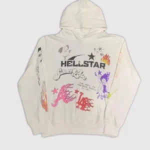 Hellstar Studios Summer Love Hoodie White